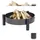 farmcook Feuerschale Pan 33 Ø 70 cm Schwarz