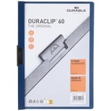 DURABLE 25 DURABLE Klemmhefter DURACLIP nachtblau