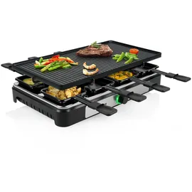 Tristar - Raclette Für 8 Personen Grillplatte Wendbar 42x23cm 1400watt