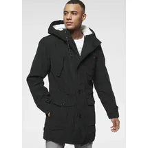 Bruno Banani Parka in schwarz | Gr.: L