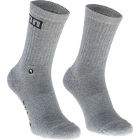 ION Socken Logo Grau meliert