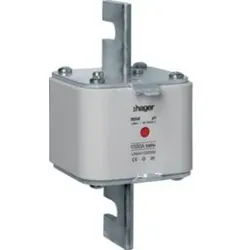 Hager LNH41000SM NH-Sicherungseinsatz NH4 gG 500V 1000A Mittekennmelder Grifflasche Spgs.-führend