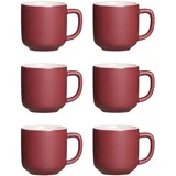 Ritzenhoff & Breker Jasper Espressotassen 6er Set beere