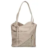 Rieker H1025-60 Umhängetasche Kunstleder Beige