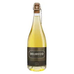 DELSECCO Deutscher weisser Perlwein, Rheinhessen 2024, Bio Schaumwein, Biowein