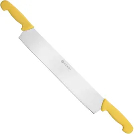 HENDI Käsemesser mit zwei Griffen 655 mm - gelb