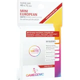 Gamegenic MATTE Mini European-Sized Sleeves Sleeve color code: Ruby