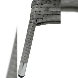 CLP Gartenmöbel-Set Fireda, grau-meliert