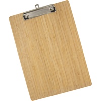Wedo WEDO® Klemmbrett, aus Bambus Schreibbrett aus Holz Clipboard,