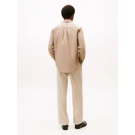 Tommy Hilfiger Langarmhemd SOLID HERITAGE OXFORD Regular Fit braun XXXL