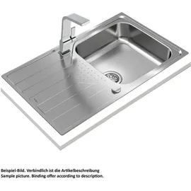 Teka Universe 50 T-XP 1B 1D PLUS AUTO Edelstahlspüle Poliert - Silber