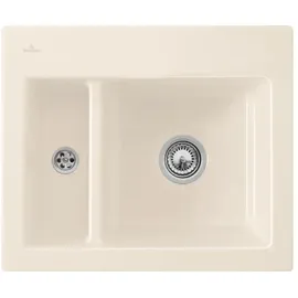 Villeroy & Boch Subway 60 XM rechts crema + Handbetätigung + Lochbohrungen