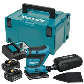 Makita DBO 480 RTJ 2 x 5,0 Ah + Ladegerät + Makpac