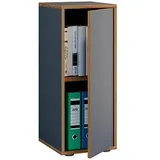 VCM my office Aktenschrank Salia, 920719 anthrazit, honig-eiche 1 Fachboden 30,0 x 32,0 x 74,0 cm