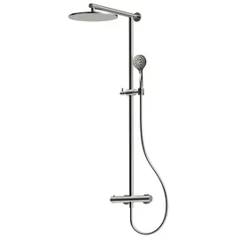 Herzbach Living Spa Aufputz-Duschsystem mit Thermostat, 11.988530.1.09,