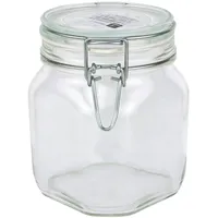 Bormioli Rocco 6er Set Einmachglas Bügelverschluss Original Fido 0,75L