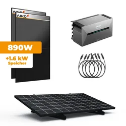 Anker Balkonkraftwerk Komplettset für Flachdach und Garten (890W)