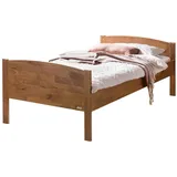 Hasena Adele Komfortbett Seniorenbett Eiche urban Brandy 120x200