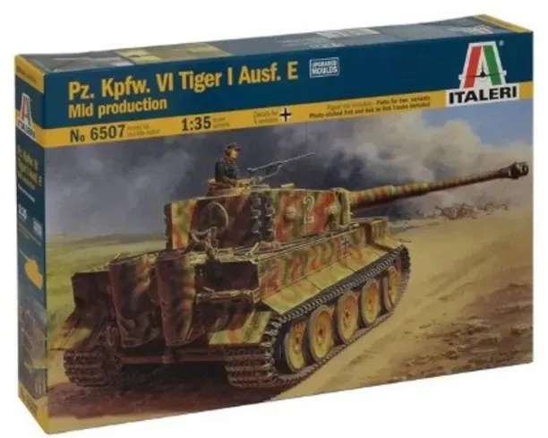 Italeri 6507 - Pz.Kpfw.VI Tiger I Ausf.E mid production