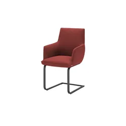 KOINOR Polsterschwingstuhl  Dining System 3 ¦ rot ¦ Maße (cm): B: 57 H: 95 T: 65.0