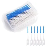 Interdentalbürsten, 160 Stück, Flexibel, Tragbare Aufbewahrungsbox, Mundhygiene