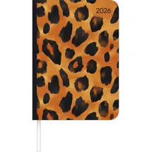 teNeues Alpha Edition - Lady Journal Animal Print 2026 – Taschenkalender A6 (10,7×15,2 cm) 192 Seiten, Habit-Tracker & Bucket List, stilvoller Terminplaner für Frauen & unterwegs, 4-sprachiges Kalendarium