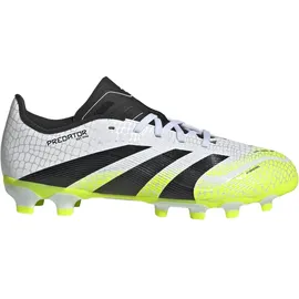 adidas Predator League MG Kinder Ftwr White/Core Black/Lucid Lemon 38