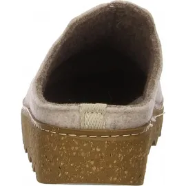 ROHDE Damen Hausschuh Pantoffel Filz zarte Farbe bequem Foggia-D 6120, Größe:39 EU,