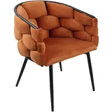 Livetastic Cocktailsessel, Orange, Textil, 60x75x67 cm, Wohnzimmer, Sessel, Cocktailsessel