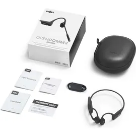 Shokz OpenComm2 2025 Knochenschall-Headset schwarz