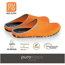 purosteps Fieltro Eco Signet Orange/Grau 43