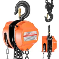 Vevor Flaschenzug Stahl 6 m orange