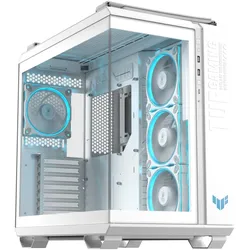ASUS TUF GAMING GT502 Horizon TG ARGB modulares PC Gehäuse, weiß