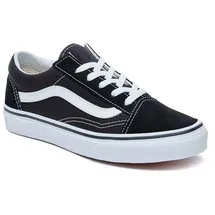 Vans Old Skool Kinder Schwarz/Weiß 28