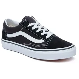 Vans Old Skool Kinder Schwarz/Weiß 28