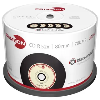 PrimeOn 2761108 CD-R 700 MB 50 St. Spindel Vinyl
