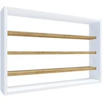 VCM Osado M Wandregal 60 x 20 x 80 cm Weiß