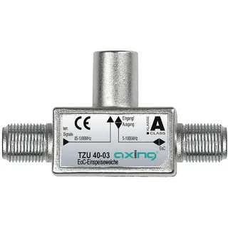 Axing TZU 40-03 Ethernet over Coax EoC Einschleusweiche für Kabelnetze mit Rückkanalfilter