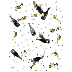 Champagner Silvester Streudeko 14g