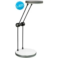NÄVE Leuchten LED-Tischleuchte weiß Metall Kunststoff B/H/T/D: ca. 9,5x30x9,5x9,5