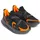 Under Armour FLOW FUTR X 4 UAA Basketballschuhe 001 - black/castlerock/blaze orange 44.5