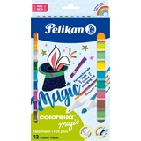 Pelikan Colorella Magic 411/FS 10er Set + 2 Zauberstifte
