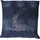 Mendler Deko-Kissen Hirsch 45 x 45 cm Blau