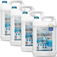 GiDeli Demineralisiertes Wasser 4 x 5L Destilliertes Wasser für Bügeleisen, Batterien, Kühler, Luftbefeuchter, Aquarium & Labor Wasser ohne Kalk, geruchlos, klar