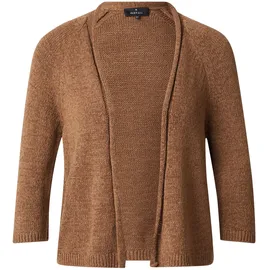 Monari Jacke Stricküberwurf Basic Braun M