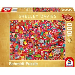 Schmidt Spiele Puzzle Vintage Spielzeug, 1000 Puzzleteile