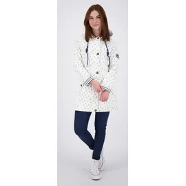 ankerglut Regenjacke "Friesennerz ANKERGLUTZAUBER", Damen, Gr. 46 (L), weiß, Obermaterial: 100% Polyurethan; Futter: 100% Polyester, figurumspielend, gerader Abschluss mit Druckknopf, Jacken Regenjacke, auch in Großen Größen erhältlich