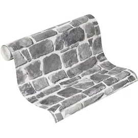 Rasch Textil Papiertapete 265620 Selection 0,53 m x 10,05 m 1 St grau