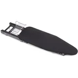 Emuca Bügelbrett und ausziehbares Bügelbrett für Möbel, Aluminium, Anthrazitgrau