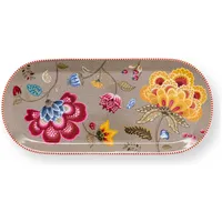 Pip Studio Blooming Tales Fantasy Khaki Kuchenplatte 33,3x15,5cm